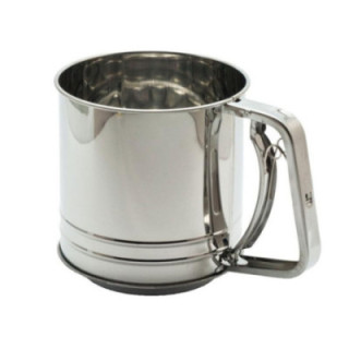 Kubek do przesiewania mąki z sitkiem KH-3102 450g